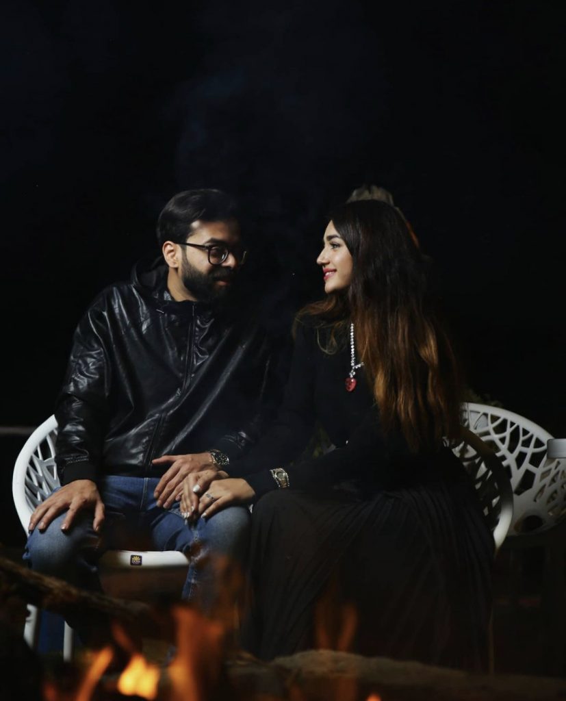 Anum Fayaz Latest Pictures With Her Husband