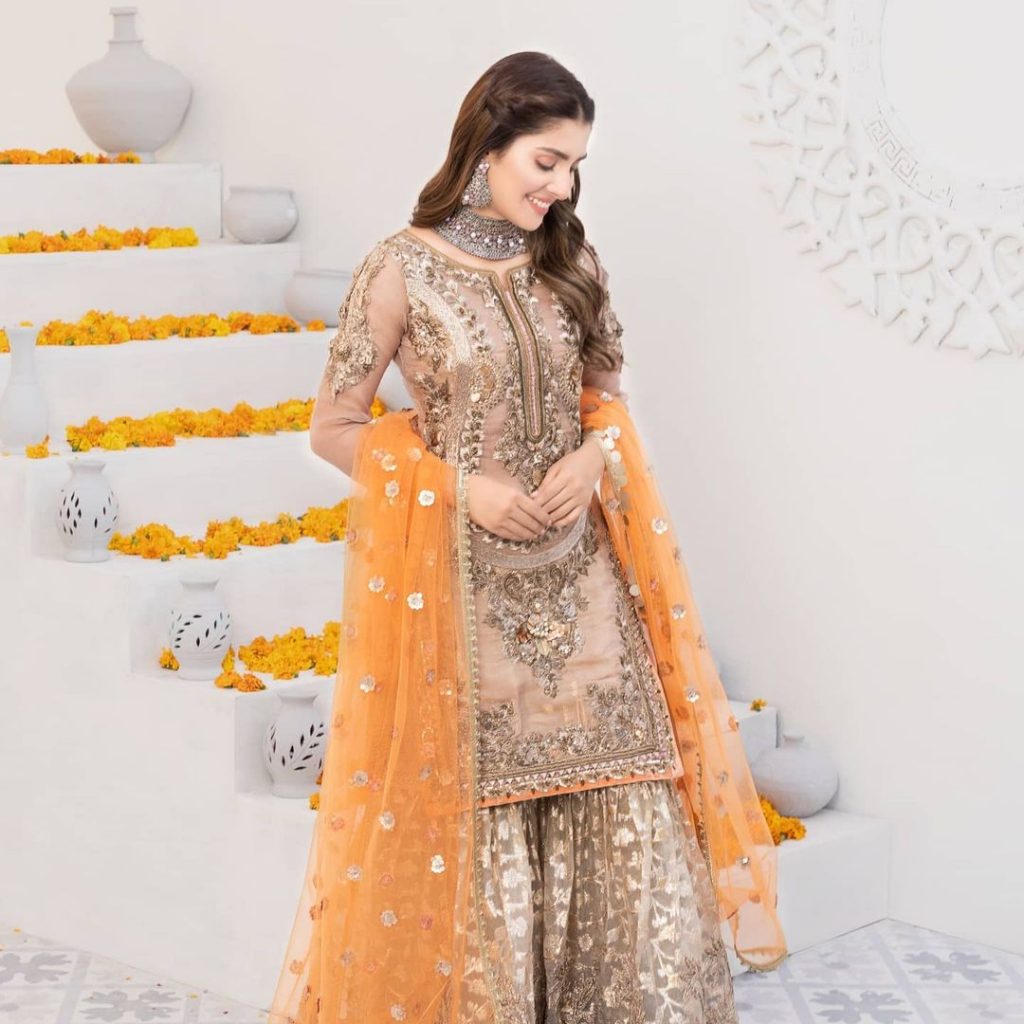 Ayeza Khan Looking Ethereal Wearing Gorgeous Luxury Ensembles