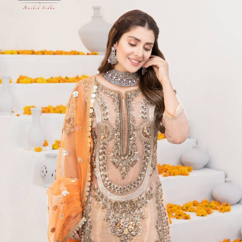 Ayeza Khan Looking Ethereal Wearing Gorgeous Luxury Ensembles