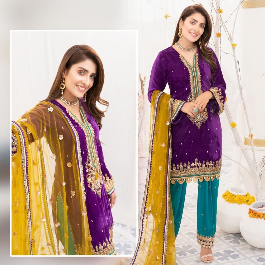 Ayeza Khan Looking Ethereal Wearing Gorgeous Luxury Ensembles