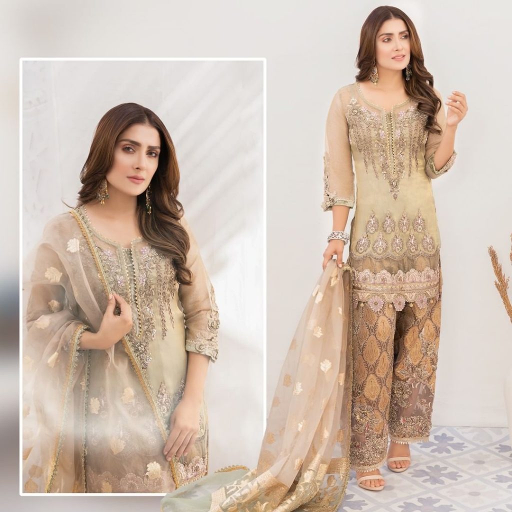 Ayeza Khan Looking Ethereal Wearing Gorgeous Luxury Ensembles