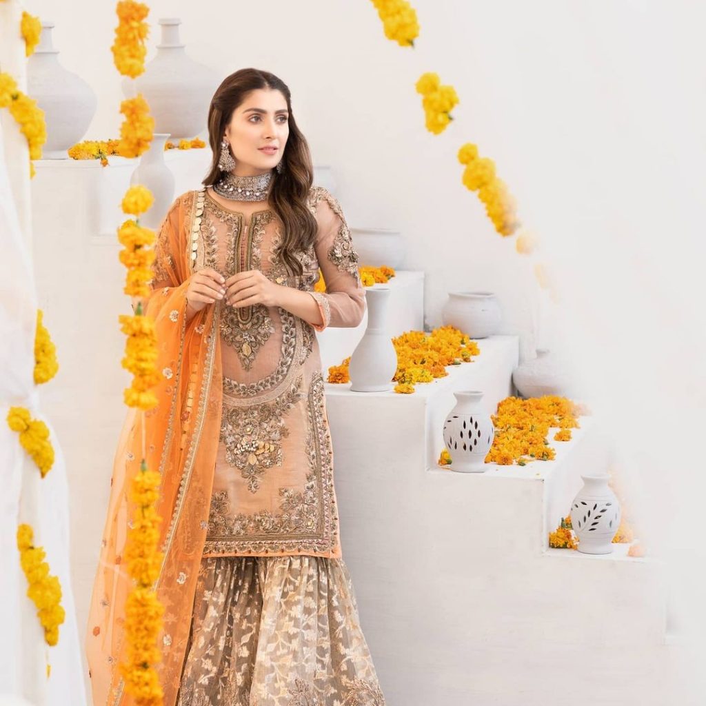 Ayeza Khan Looking Ethereal Wearing Gorgeous Luxury Ensembles