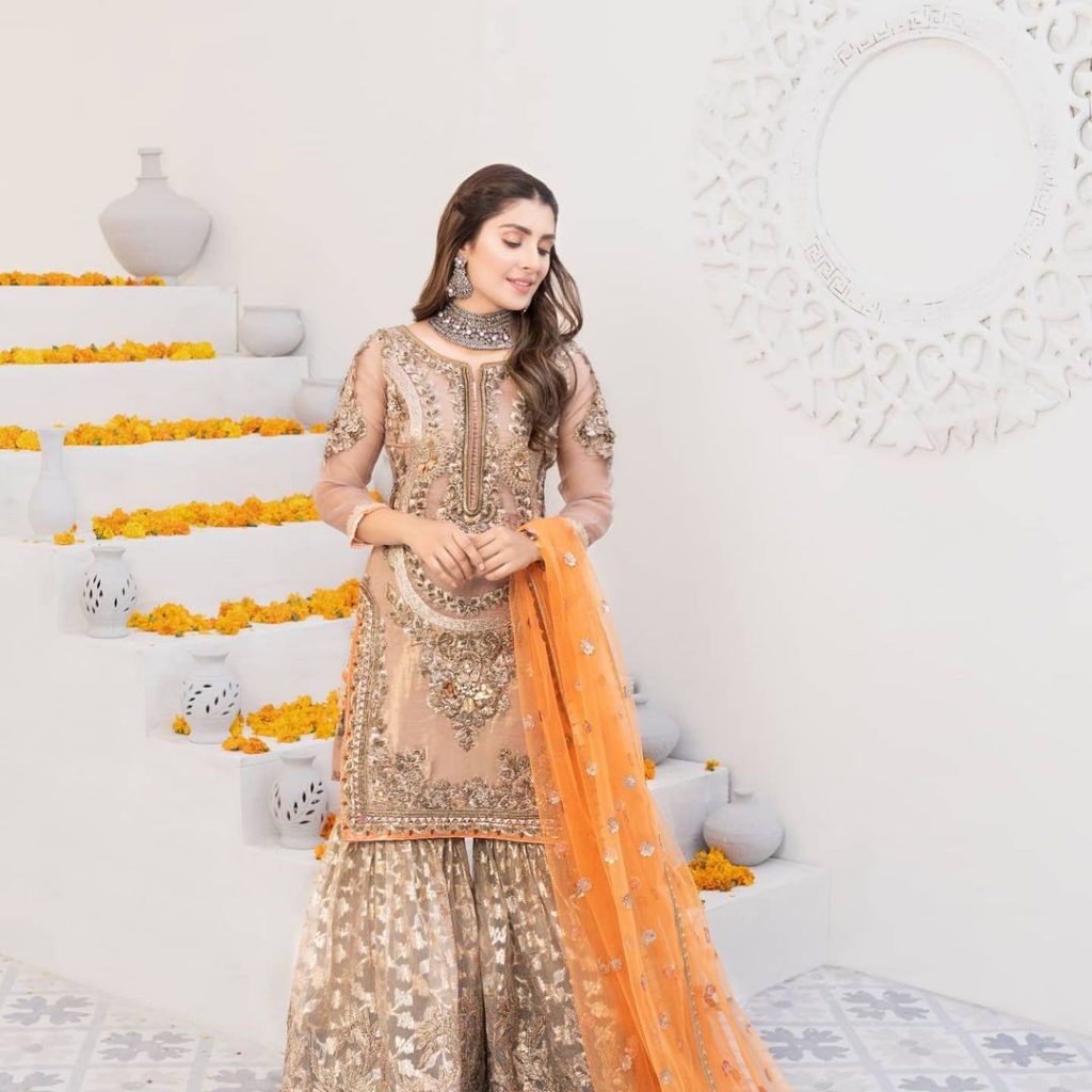 Ayeza Khan Looking Ethereal Wearing Gorgeous Luxury Ensembles