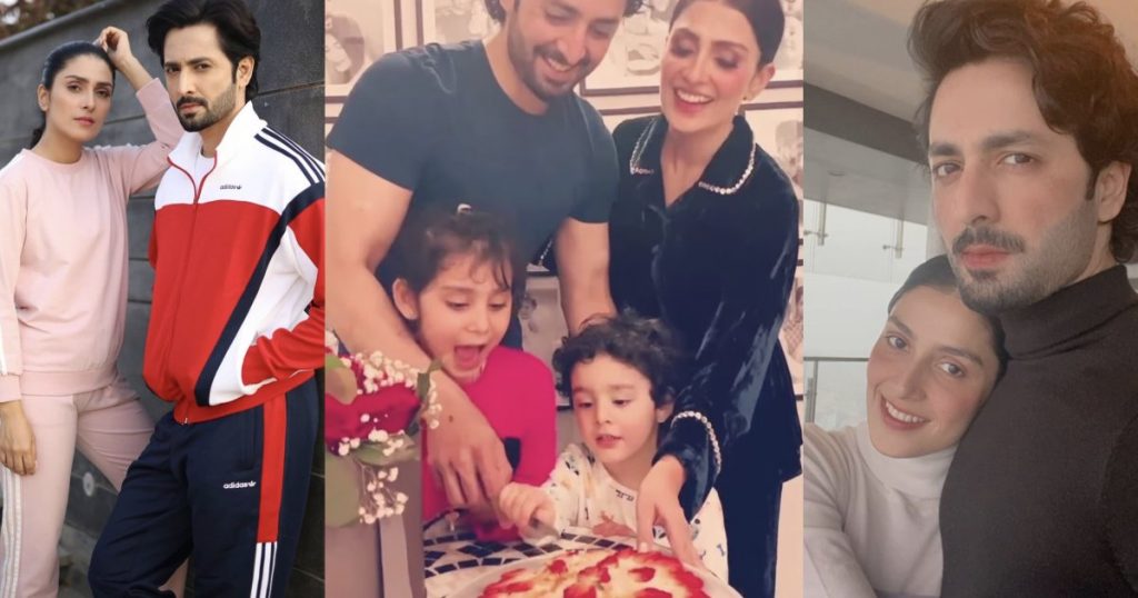 Danish Taimoor Celebrating His Birthday With Wife And Kids