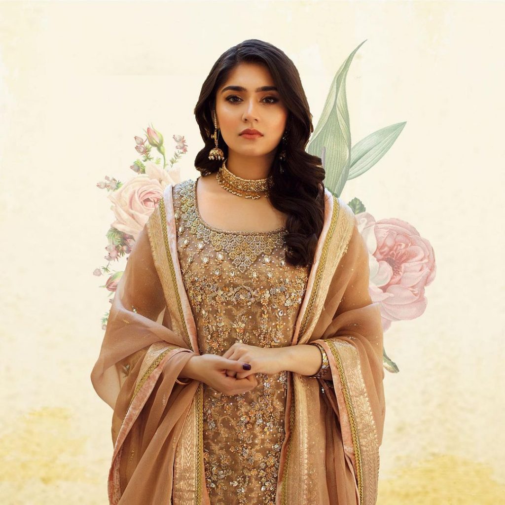 Dur-e-fishan Saleem Looking Ethereal In Uzma Babar's Ensembles