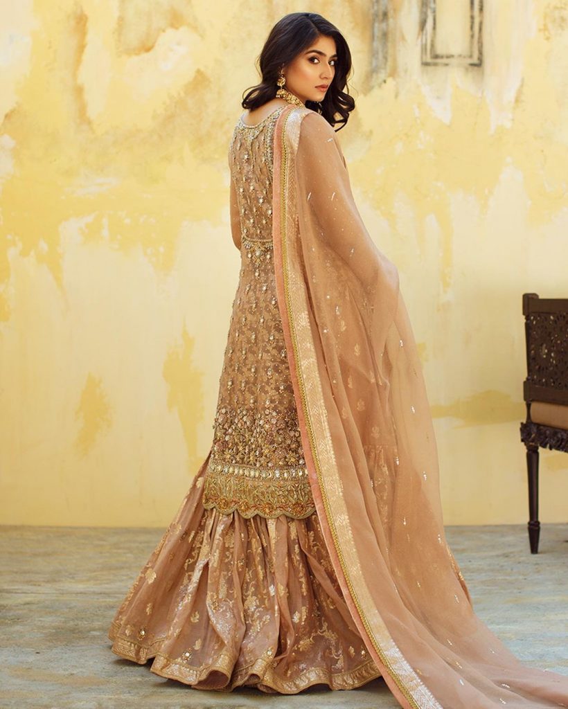 Dur-e-fishan Saleem Looking Ethereal In Uzma Babar's Ensembles