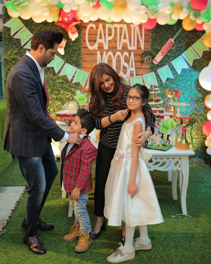 New Pictures from Fahad Mustafa Son Birthday Party