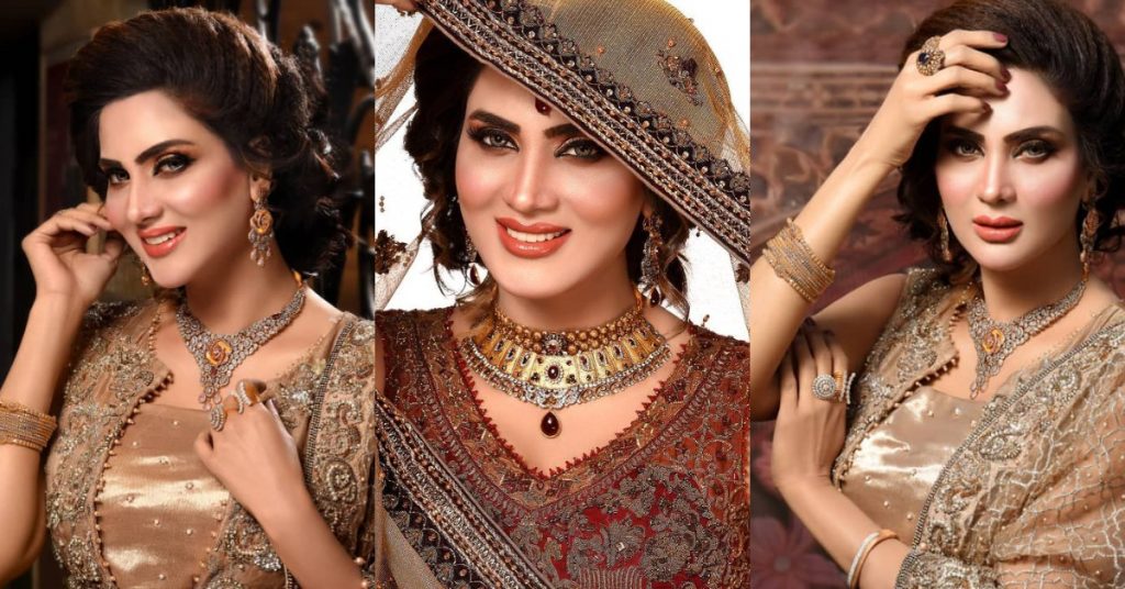 Fiza Ali Pulls Off Traditional Bridal Look Like A Pro