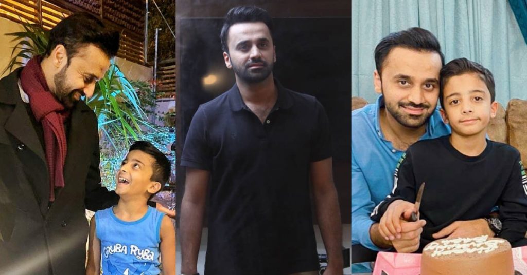 Latest Pictures of Waseem Badami With His Son - HD Quality