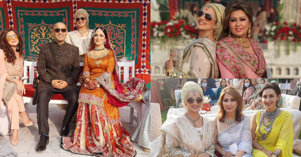 Noor Bukhari Spotted At Her Best Friends Wedding