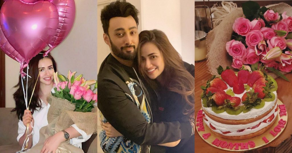 Sana Javed And Umair Jaswal Celebrates 120 Days Of Togetherness