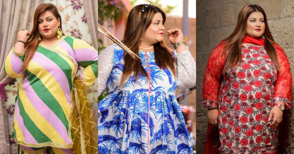 Public Reaction On TikToker Aleena Fatima Promoting Plus Size Fashion In Pakistan