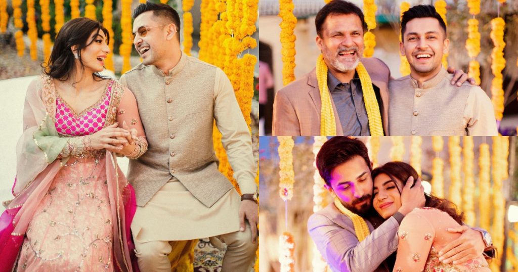 Mariam Ansari and Owais Khan Mehndi - Beautiful HD Pictures