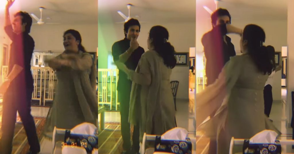 Hina Dilpazeer and Shehroz Sabzwari's Dance Video From Family Event