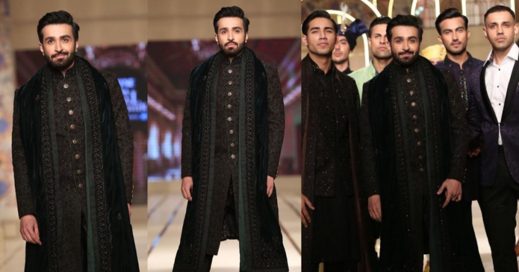 Azfar Rehman Featured in Darya Men's Wear Collection