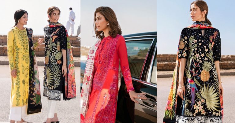 Beautiful Zaha Summer Lawn Collection 2021