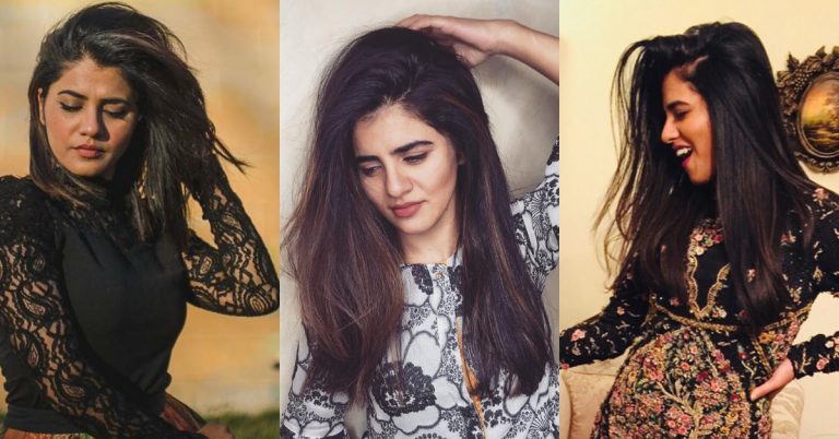 Stylish Hair styles of Quratulain Balouch