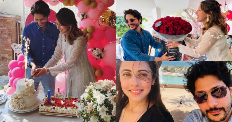 Actress Ainy Jaffri Celebrating her 7th Wedding Anniversary – Adorable Pictures