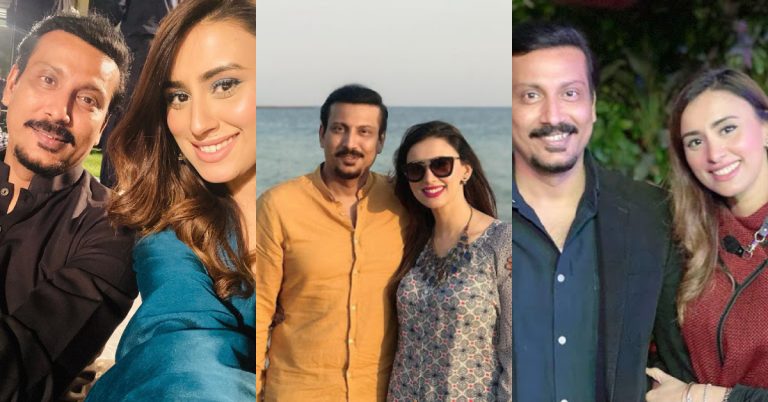 Beautiful Pictures Of Madeha Naqvi And Faisal Subzwari