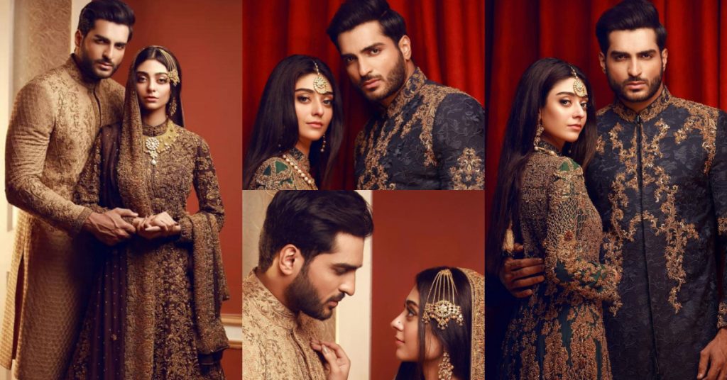 Latest Shoot Of Noor Zafar Khan And Omer Shahzad For HSY