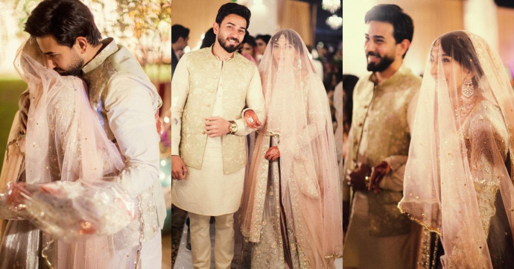 Lovely Pictures Of Mariam Ansari With Ali Ansari From Her Nikkah Event