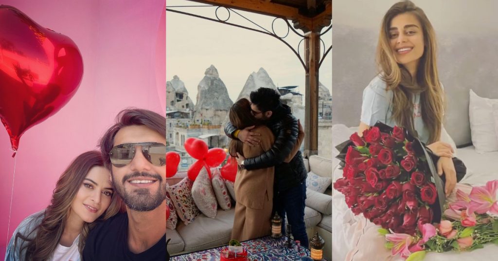 Celebrities Spotted Celebrating Valentine's Day