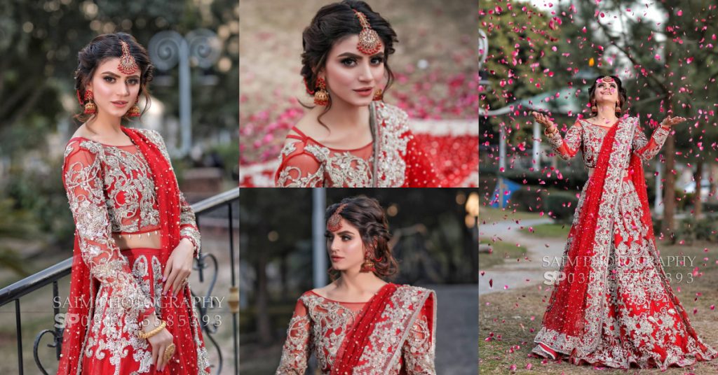 Latest Bridal Shoot Featuring Zubab Rana