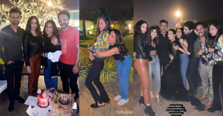 Pictures from Ushna Shah Birthday Bash