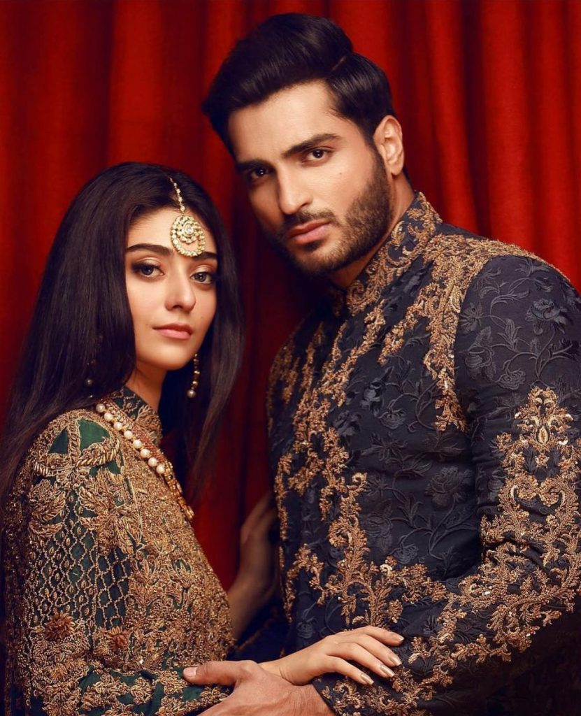 Latest Shoot Of Noor Zafar Khan And Omer Shahzad For HSY