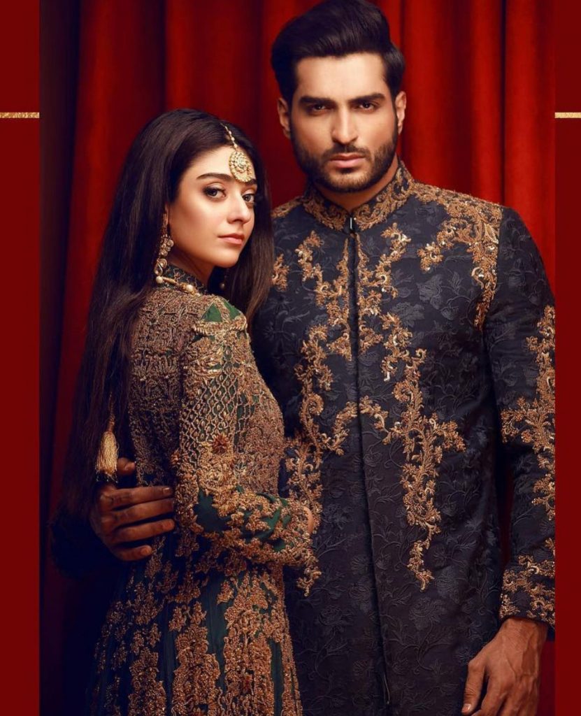Latest Shoot Of Noor Zafar Khan And Omer Shahzad For HSY
