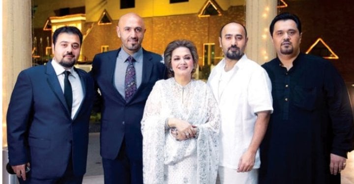 Ahmed Ali Butt's Brother Hamza Butt - Reception Pictures