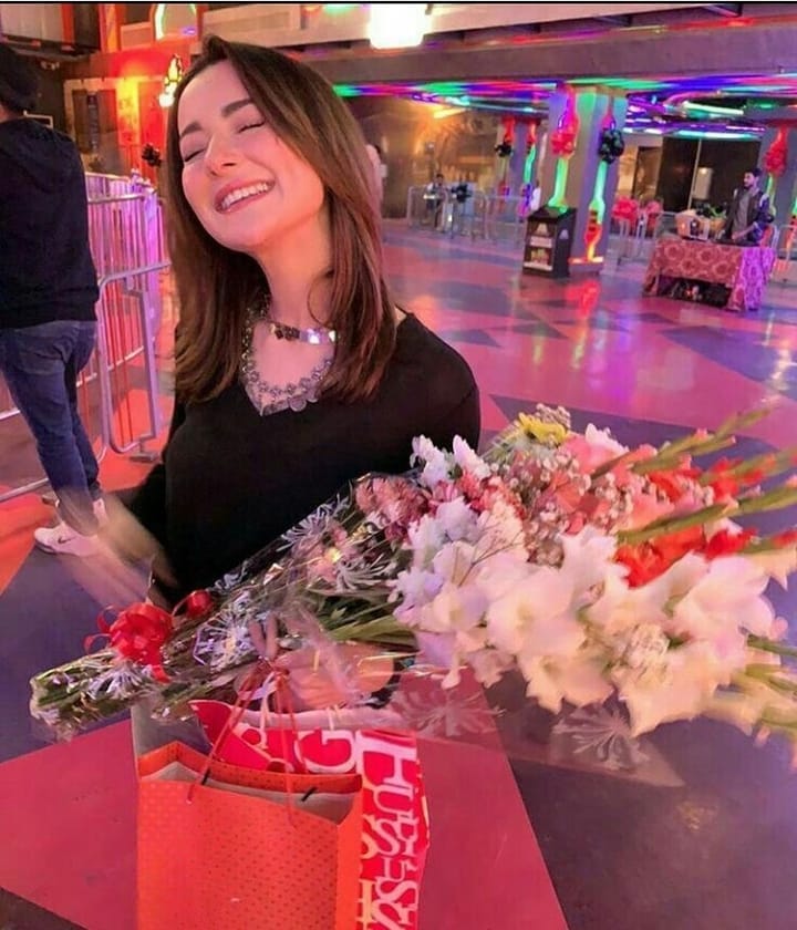 Hania Amir Celebrating Her Birthday With Friends