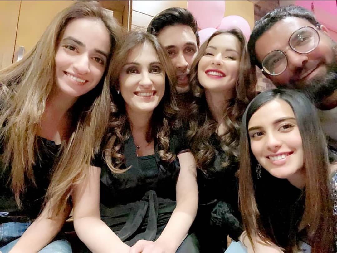 Hania Amir Celebrating Her Birthday With Friends