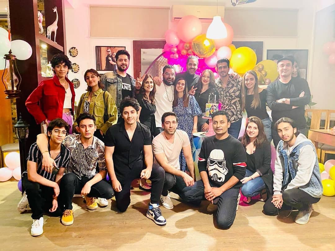 Hania Amir Celebrating Her Birthday With Friends