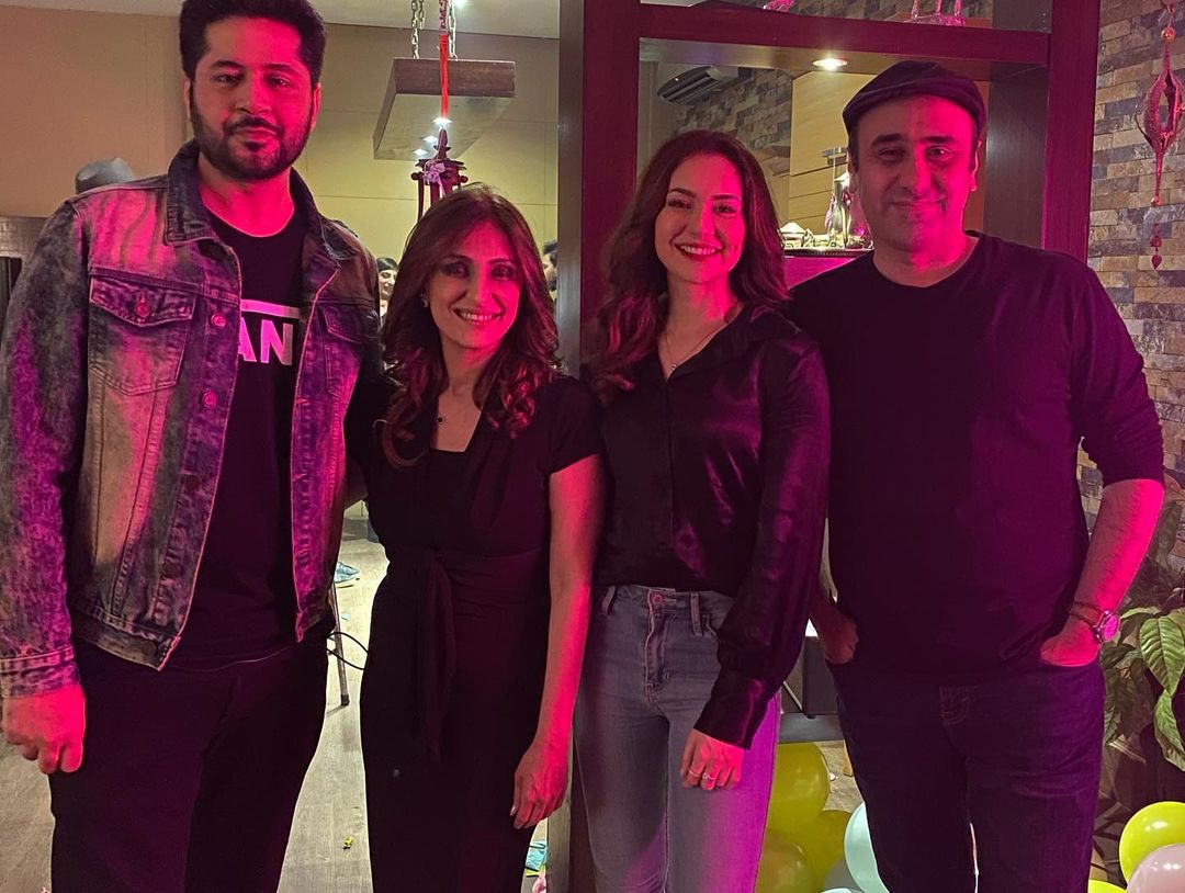 Hania Amir Celebrating Her Birthday With Friends