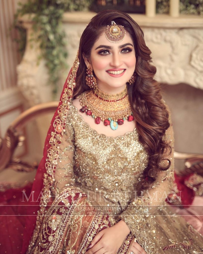 Hiba Bukhari Beautiful Bridal Shoot