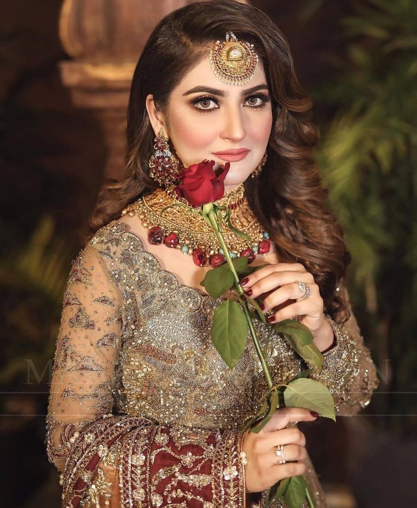 Hiba Bukhari Beautiful Bridal Shoot