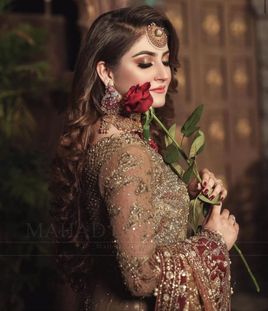 Hiba Bukhari Beautiful Bridal Shoot