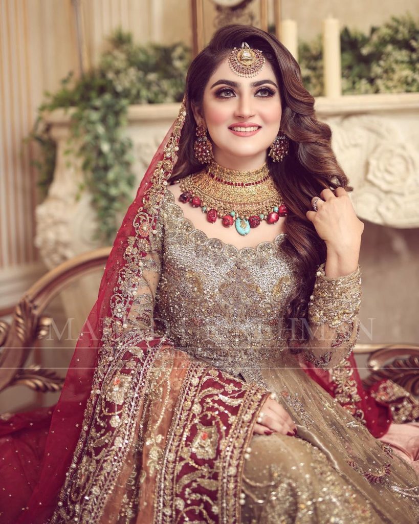 Hiba Bukhari Beautiful Bridal Shoot