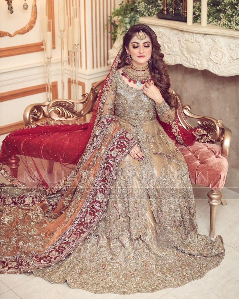 Hiba Bukhari Beautiful Bridal Shoot