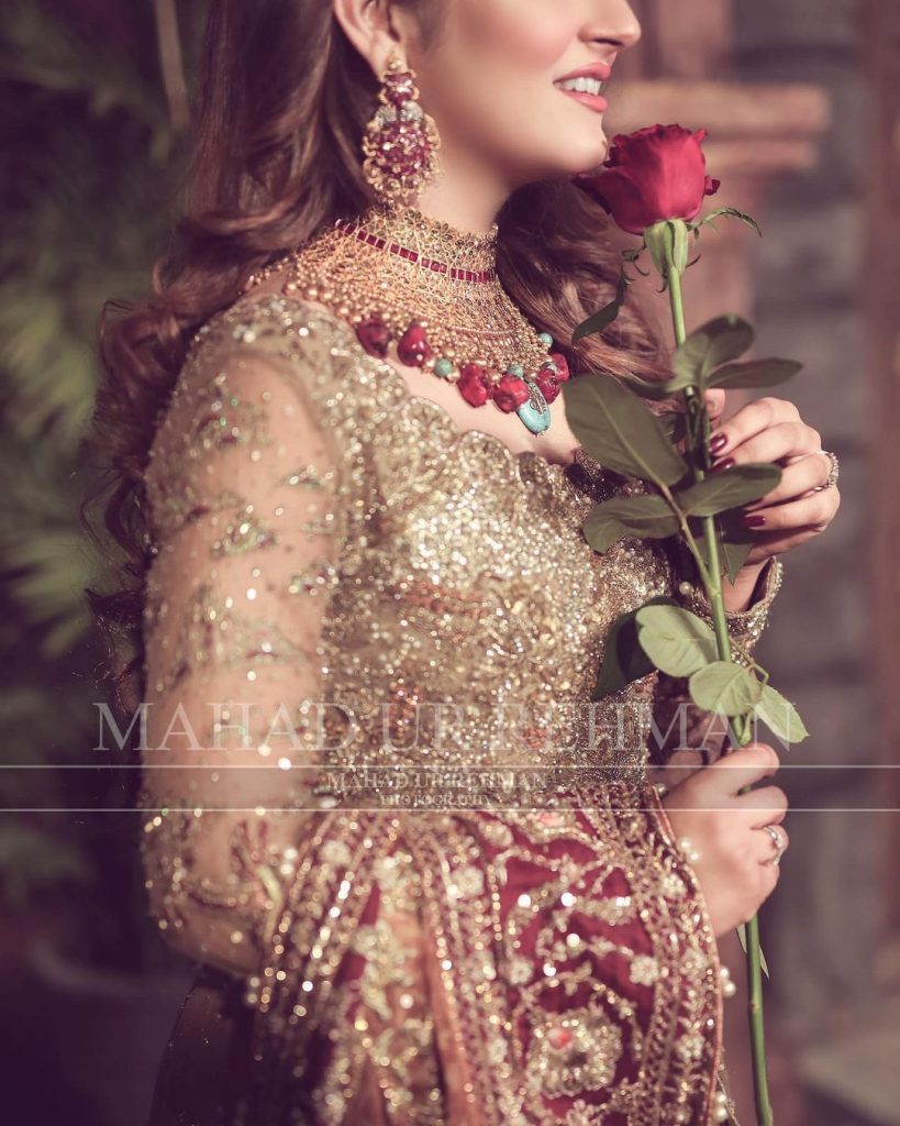 Hiba Bukhari Beautiful Bridal Shoot