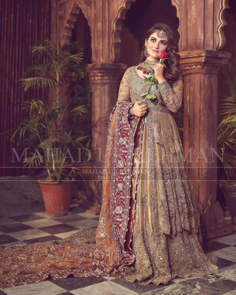 Hiba Bukhari Beautiful Bridal Shoot