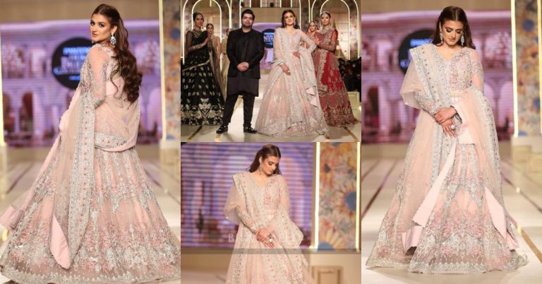 Hira Mani Walked On The 2nd Day Of BCW For Ahson Shoaib
