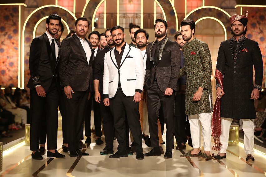 Nauman Ijaz and His Son Walked the Ramp for Uniworth