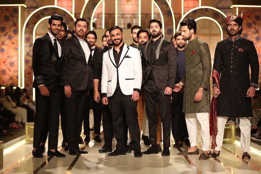 Nauman Ijaz and His Son Walked the Ramp for Uniworth