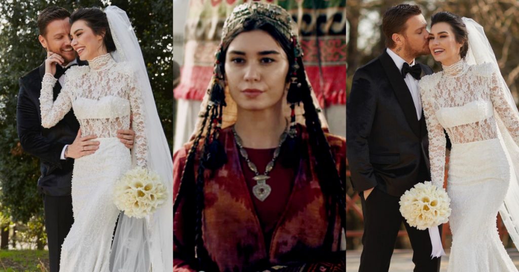 Burcu Kiratli Aka Gokce Hatun Ties Knot