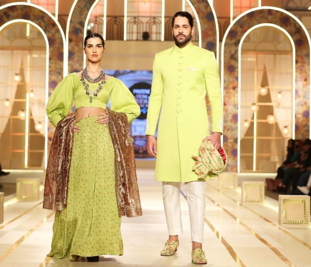 Munib Nawaz Collection For BCW Featuring Usman Mukhtar