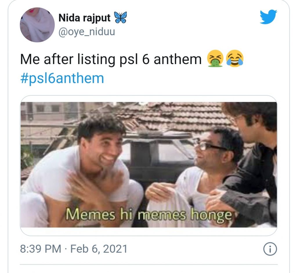 Social Media is Pouring Out With Memes On PSL 6 Anthem