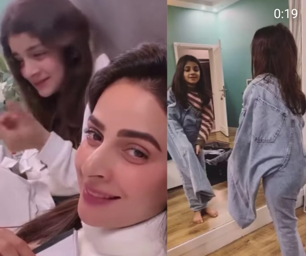 Saba Qamar Shares Cute Video of Niece - Fans shower love