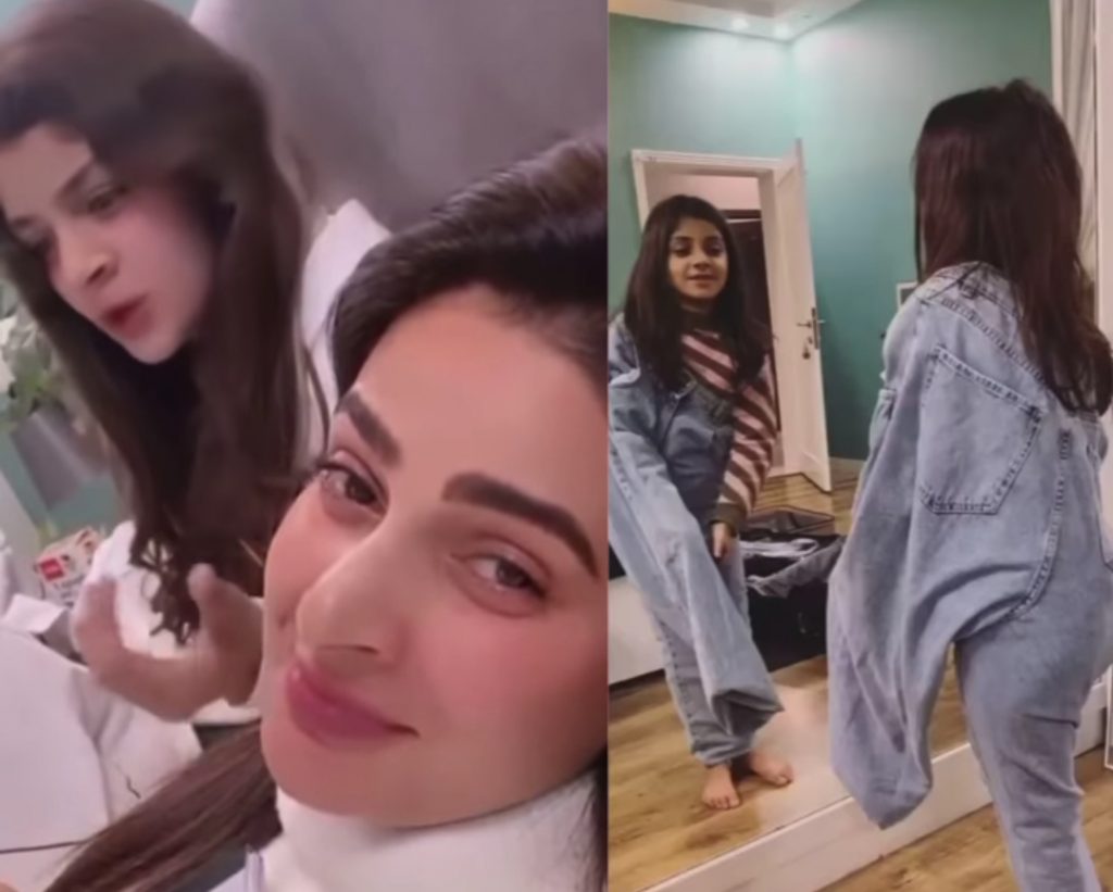 Saba Qamar Shares Cute Video of Niece - Fans shower love